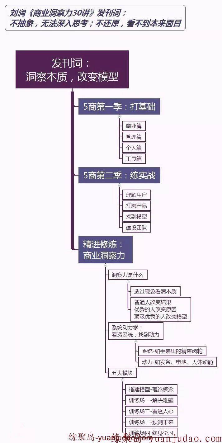 价值99的刘润<strong>商业洞察力30讲</strong>