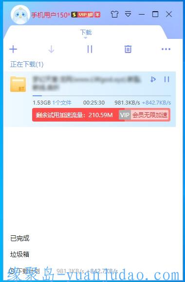 [下载工具] 迅雷X v10.1.27.658 去广告SVIP绿色精简版