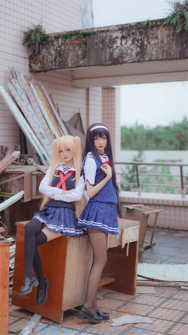 [Cosplay]五更百鬼 – 学姐校服