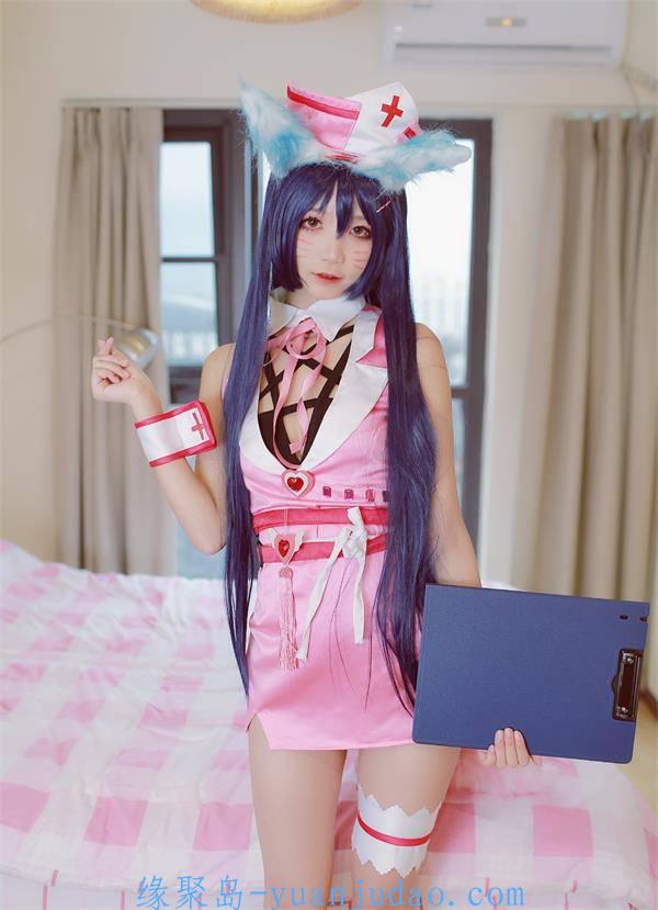 [Cosplay]五更百鬼 – 阿狸护士服