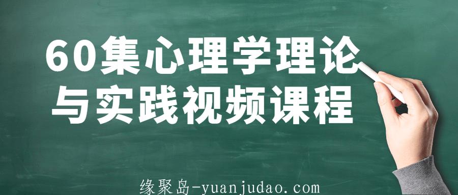 60集心理学理论与实践视频课程