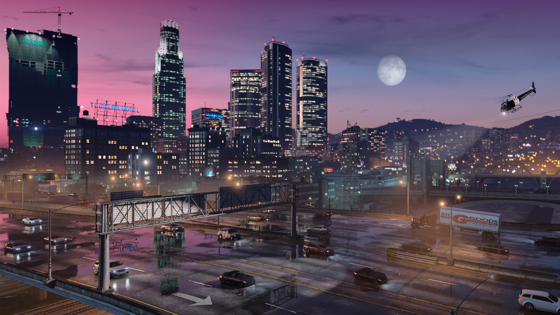给他爱GTA经典游戏Grand Theft Auto V-《侠盗猎车手5》v889.15增强版